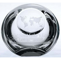 Globe Dome Paperweight - Optic Crystal